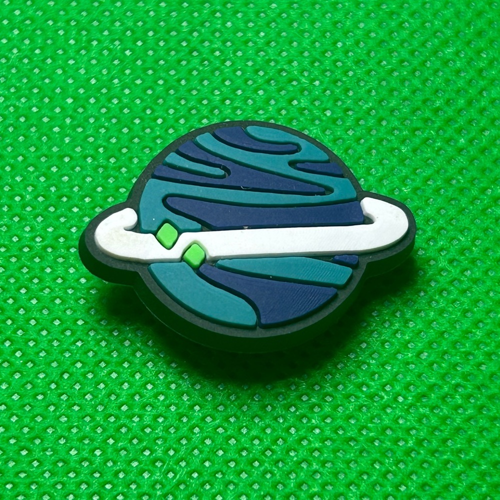 🌼 (5/$10 or 10/$15) NEW “Space is Cool” Fun Croc Shoe Charm Collection Planet